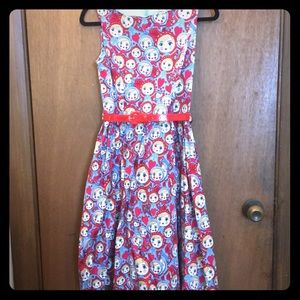Lindy Bop Audrey Russian Dolls Swing Dress